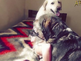 Köpek Ve Kadın Porno