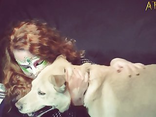 And The Length That Rammed Her. She Moved Against